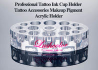 Gli accessori permanenti/12 fori del tatuaggio di trucco tatuano il supporto di tazza dell'inchiostro