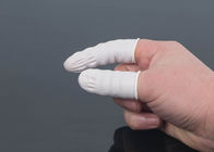 Culle antistatiche senza polvere del dito delle coperture a dita di gomma sterili eliminabili