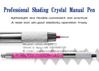 Penna manuale del tatuaggio del sopracciglio di trucco di cristallo professionale per le sopracciglia/labbra