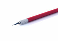 Penna manuale Microshading rosso Handpiece del tatuaggio di operazione professionale del sopracciglio