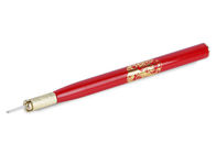 Penna permanente professionale manuale rossa capa surdimensionata del sopracciglio di trucco del drago rosso
