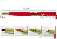 Penna permanente professionale manuale rossa capa surdimensionata del sopracciglio di trucco del drago rosso
