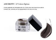 Il sopracciglio originale Microblading colora i pigmenti cosmetici permanenti crema di Brown della CENERE dell'inchiostro