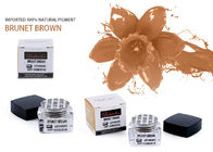 Pigmento sicuro del tatuaggio del sopracciglio pigmenti permanenti di trucco di Brown della brunetta da 5 ml