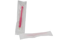 Il trucco permanente eliminabile rosa foggia la penna manuale di Microblading del sopracciglio # una lama di 18 U