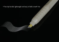 Permanente bianco compone la penna di plastica eliminabile del sopracciglio di Microblading dello strumento