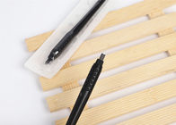 Strumento nero del sopracciglio di Microblading/penna manuale eliminabile con la spazzola