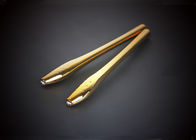 Bolla di lusso dell'oro che imballa la penna di Microblading/lo strumento eliminabili tatuaggio del sopracciglio