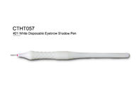 Penna eliminabile bianca Microblading dell'ombra del sopracciglio #21 per trucco permanente