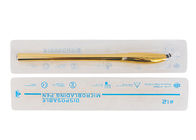 Microblading eliminabile dorato Pen For Permanent Makeup