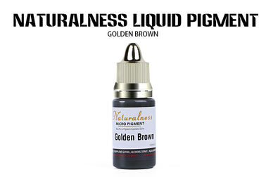 Il trucco permanente organico dorato di Brown pigmenta il pigmento liquido dell'inchiostro di naturalezza