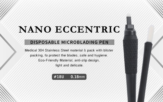 Microblading eliminabile eccentrico nano Pen Ombre Tattoo Eyebrow