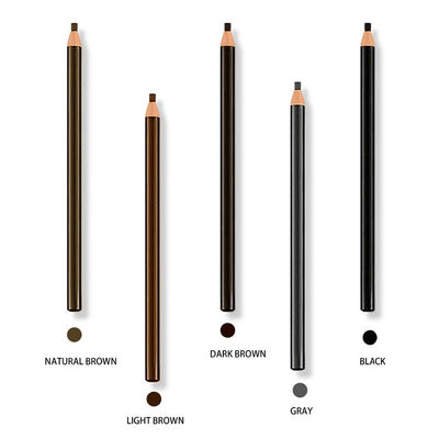 Matita di Microblading del sopracciglio degli accessori tatuaggio della scatola/di 12 pc